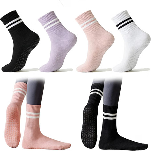 Pairs pilates grip socks - pairs,