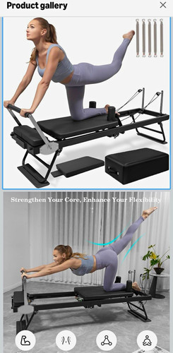 Foldable pilates reformer - foldable,