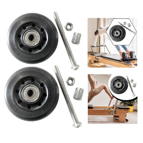 Pilates reformer wheel silent - pilates,